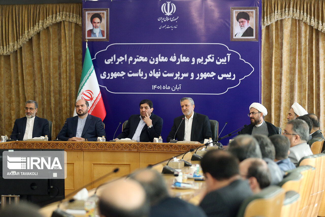 دکتر مخبر در آیین تکریم و معارفه معاون اجرایی رئیس‌جمهور: کشور آماده جهش جدی در همه ابعاد است