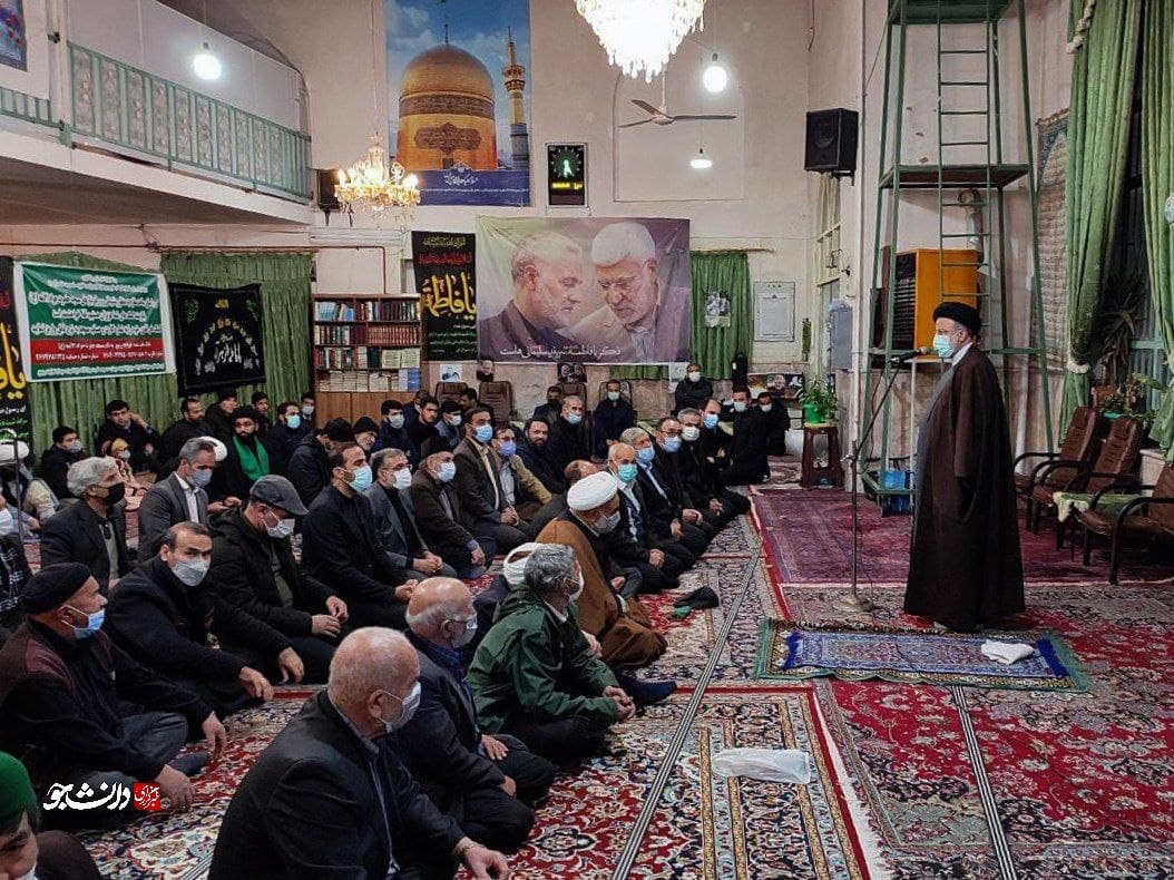 حضور رئیس‌جمهور در یکی از محلات شهر مشهد